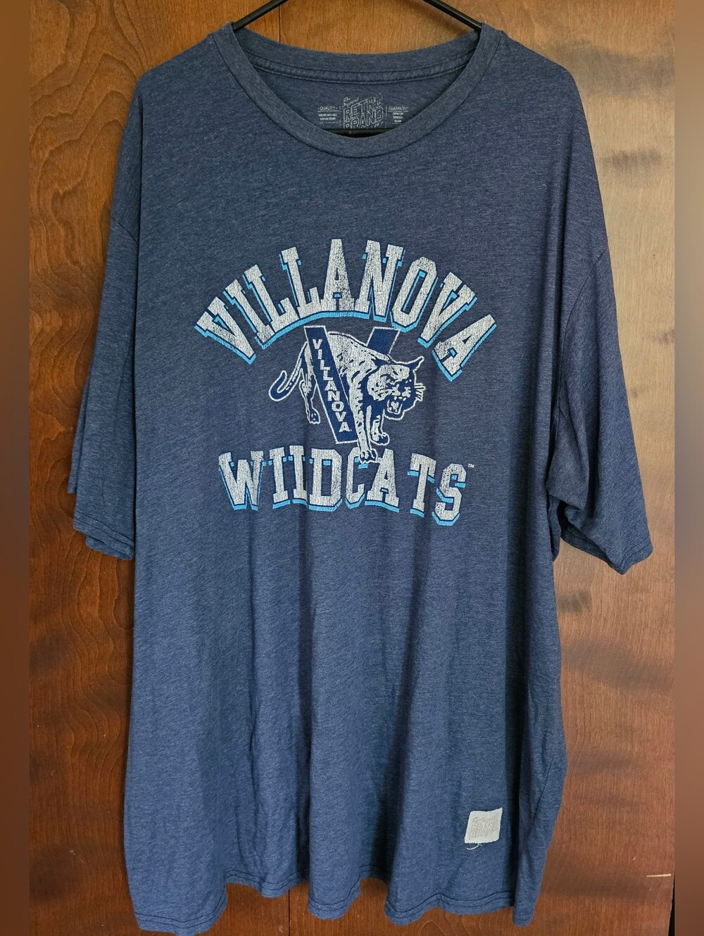 Men's Retro Brand 4XLT Villinova Wildcats Tee